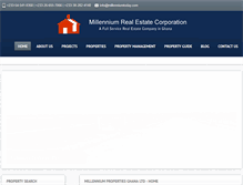 Tablet Screenshot of millenniumtoday.com